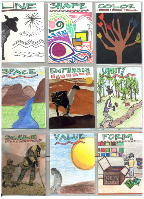 the elements of art are